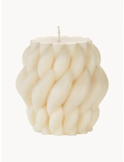 Ručne vyrobená dizajnová sviečka Karla, V 9 cm