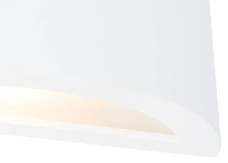Rustikálna nástenná lampa z omietky - Aurel Novo