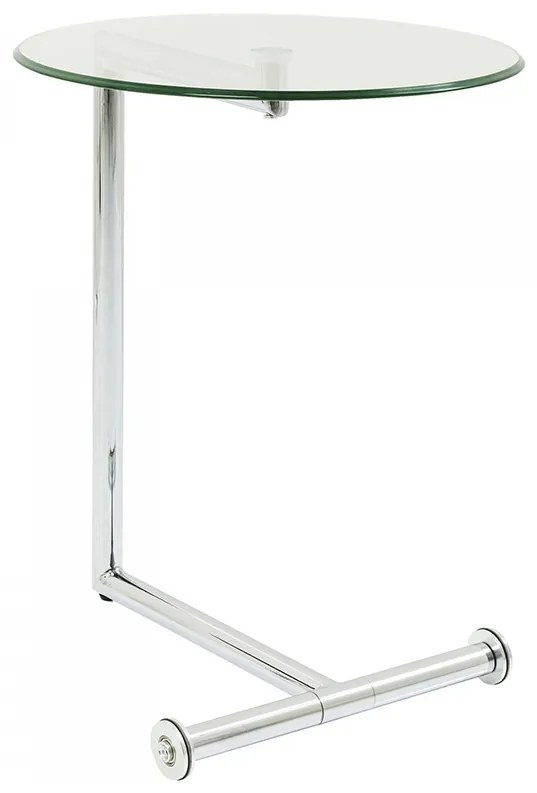 Odkladací stolík Easy Living Clear Ø46 cm 62 × 51 × 46 cm KARE DESIGN