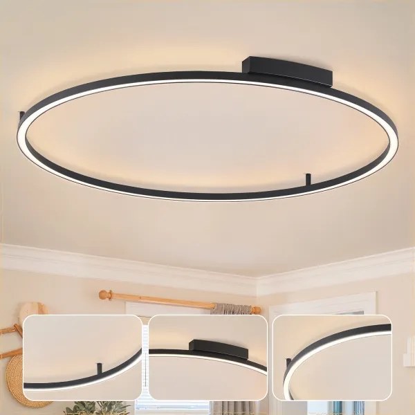 Brilagi - LED stmievateľné svietidlo PORTOFINO LED/85W/230V pr. 120 cm čierna + DO