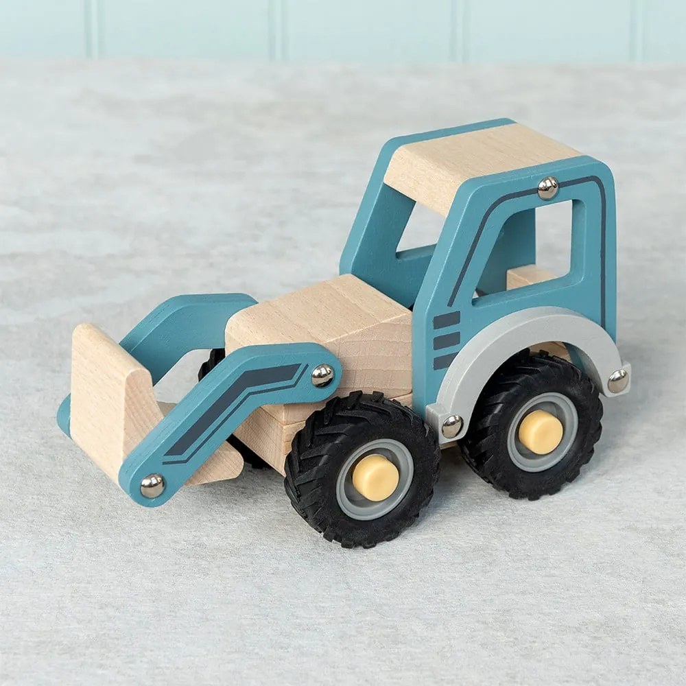 Drevený traktor Digger Truck – Rex London