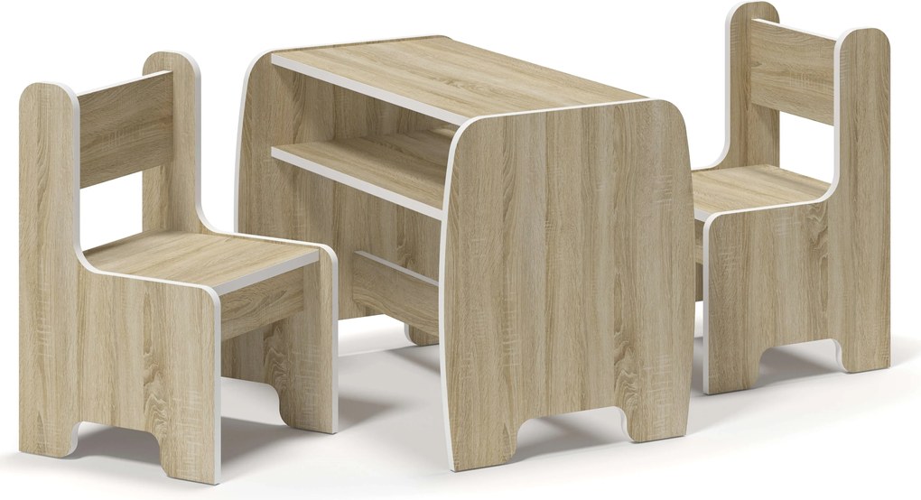 Wooden Toys Sada stolíka a stoličiek SONOMA