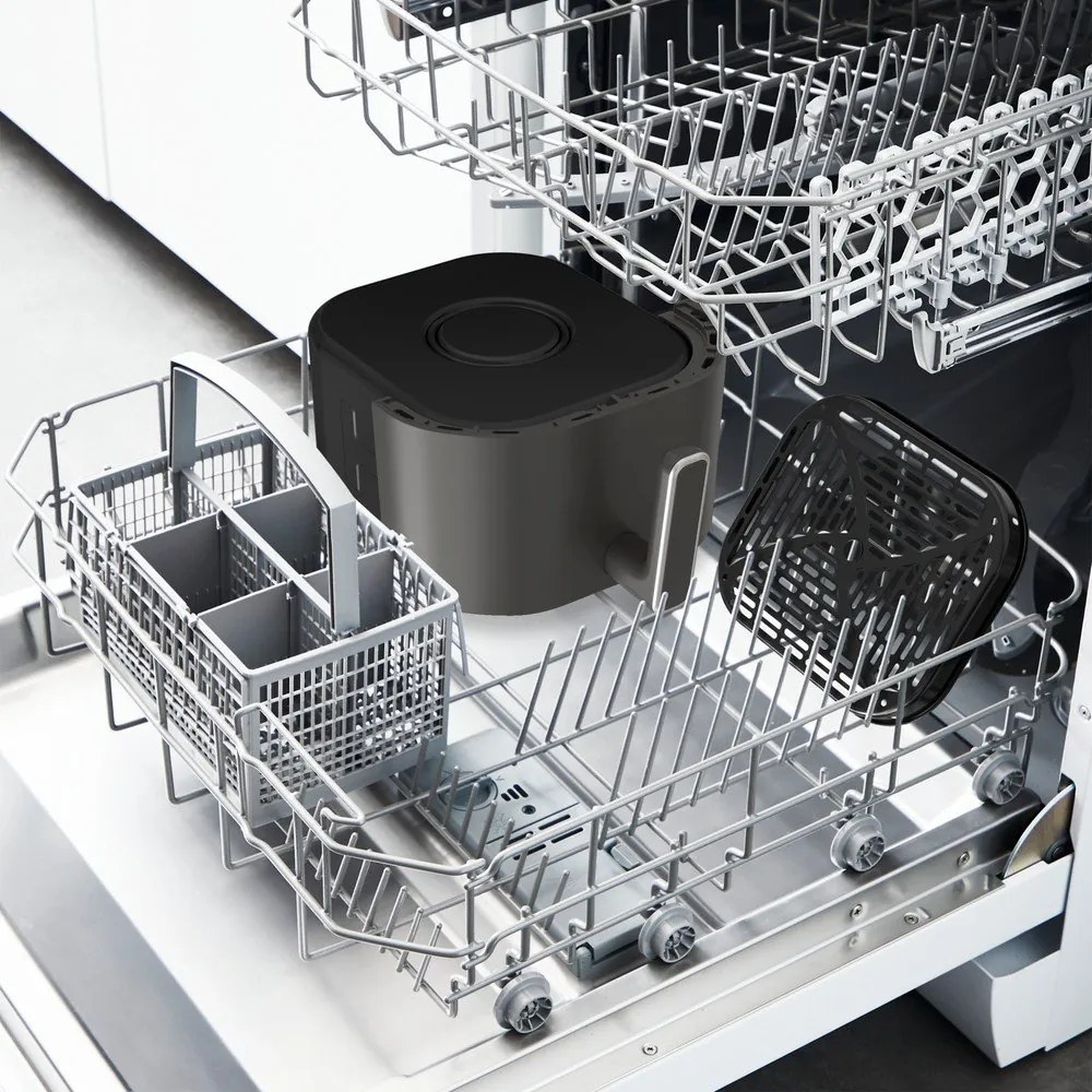 Tmavosivá teplovzdušná fritéza Infrared EY832HE0 – Tefal