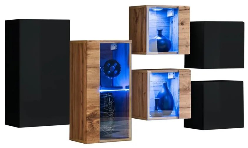 Komoda Switch SB IV wotan/čierna