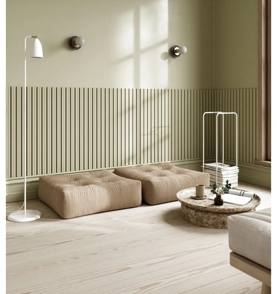 Sedací puf Karup Design More Dark Grey