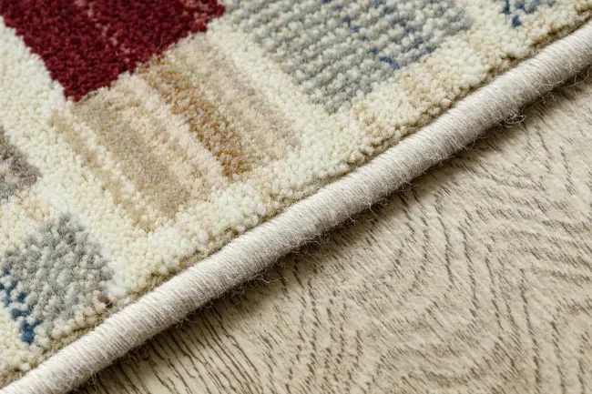 Koberec KILIM 7950/52933 geometrický sivý / béžový