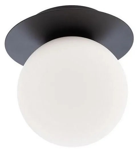 Redo 01-3129 - Stropné svietidlo HAIKU 1xE14/28W/230V pr. 18 cm čierna