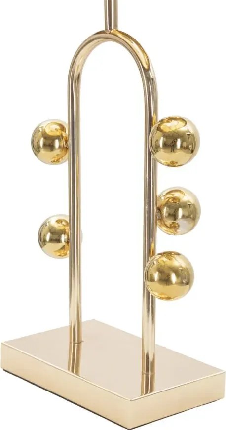 Stolná lampa Bubble 61 cm čierno-zlatá