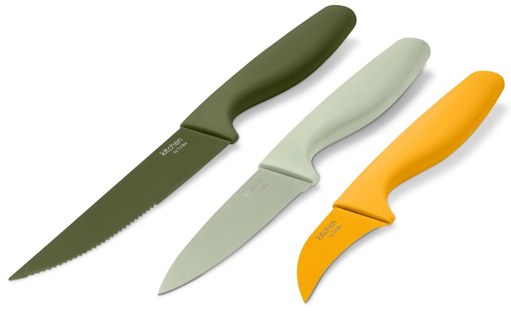 Kuchynské nože, 3 ks
