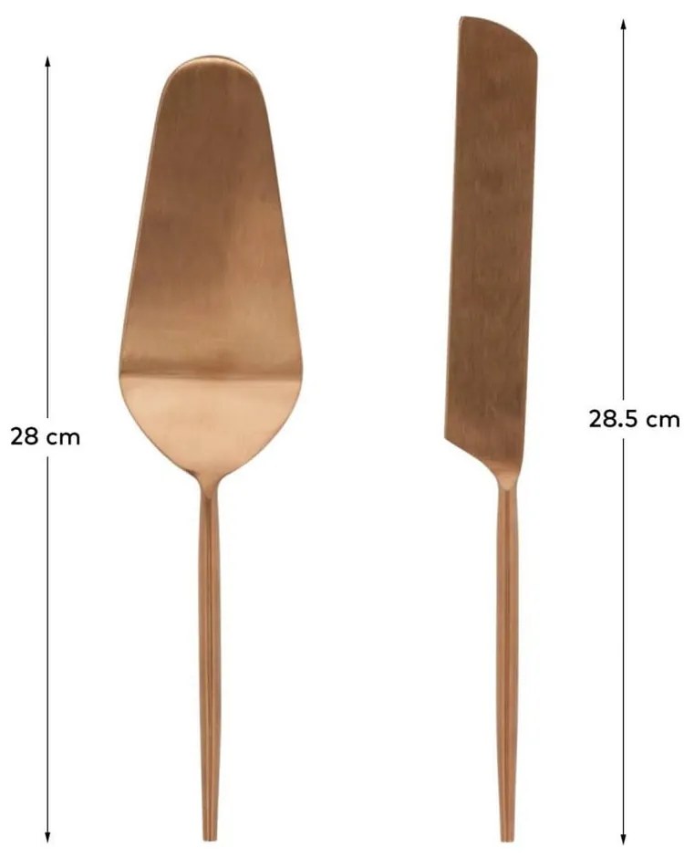 Antikoro servírovacia súprava na tortu 2 ks Kelda – Kave Home