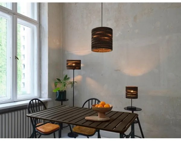 Ledvance - Stolná lampa DECOR CARDBOARD 1xE27/15W/230V pr. 20 cm