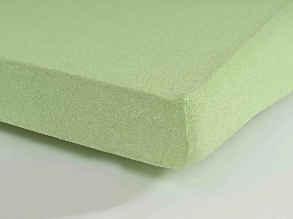 Profod Prestieradlo do postieľky FROTÉ COMFORT 60x120 cm - Zelená