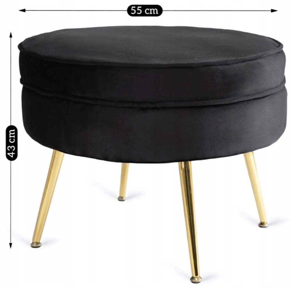 PROXIMA.store - Elegantné čalúnené kreslo GRAND FARBA: krémová