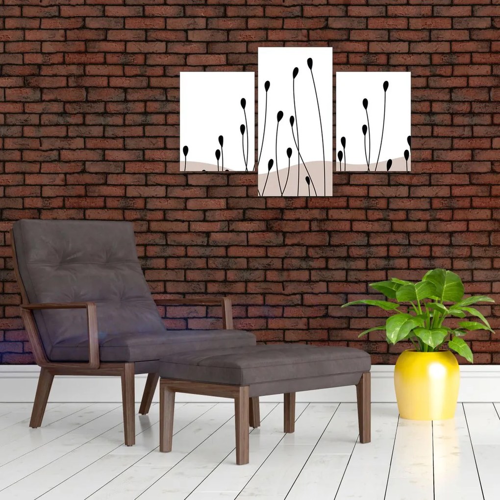 Obraz - Grafická lúka N⁰1 (90x60 cm)