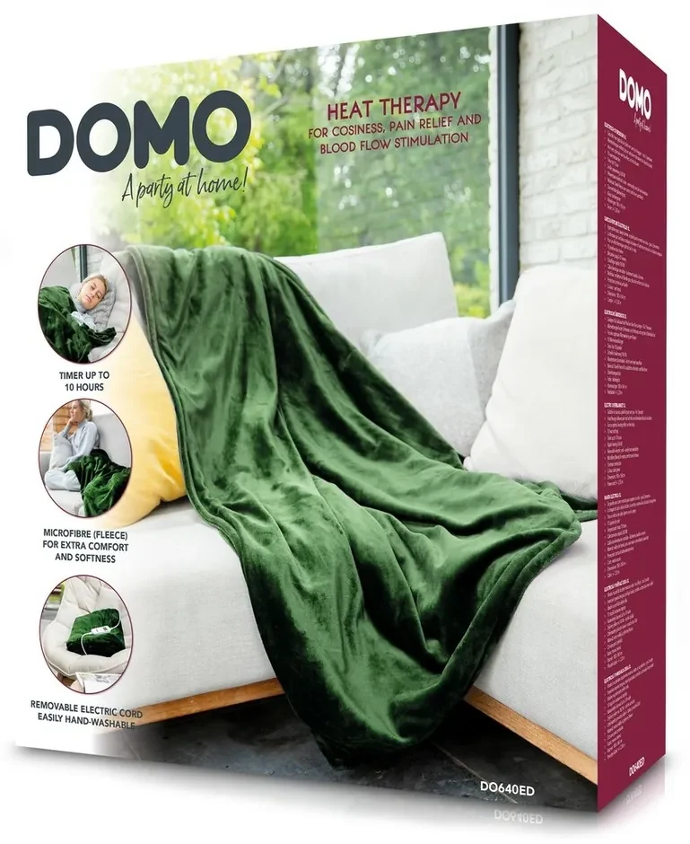 DOMO DO640ED elektrická vyhrievaná deka XXL