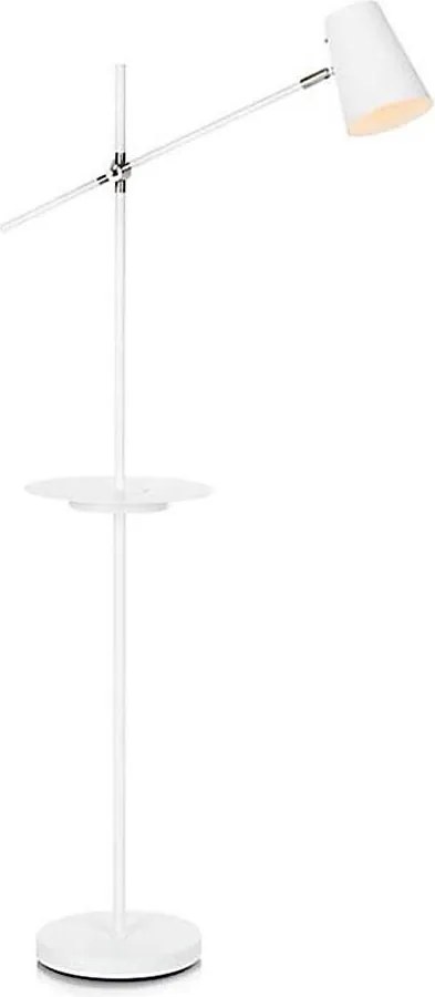 Markslöjd 107308 - Stojacia lampa s USB LINEAR 1xE14/40W/230V