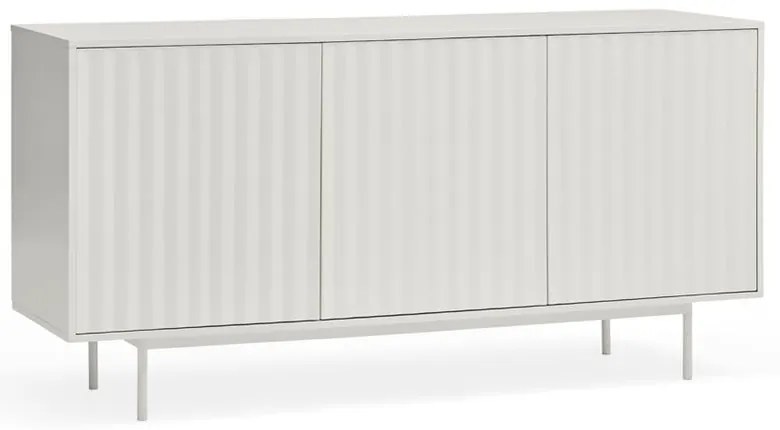 Biela nízka komoda 159x80 cm Sierra – Teulat