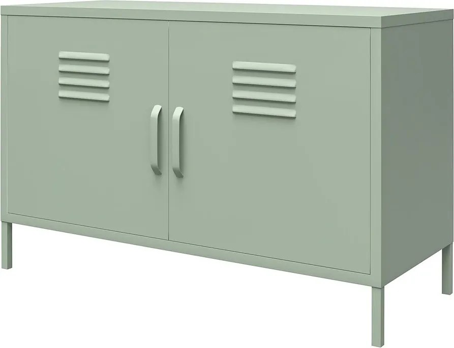 Zelená kovová skrinka 100x64x40 cm Mission District – Støraa