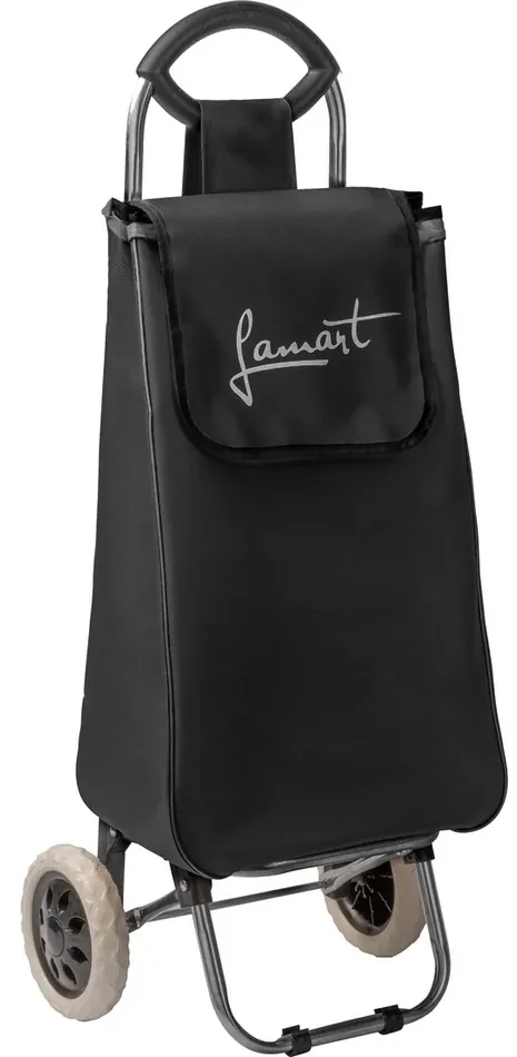 Lamart LT8058 nákupná taška na kolieskach Mana 35 l, čierna