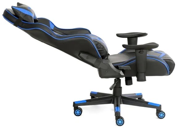 Herné kreslo VARR Nascar čierna/modrá