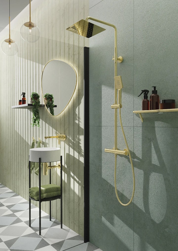 Deante Sprchová zastena Walk-In Kerria Plus 80 cm - KTS N38P - bez vaničky