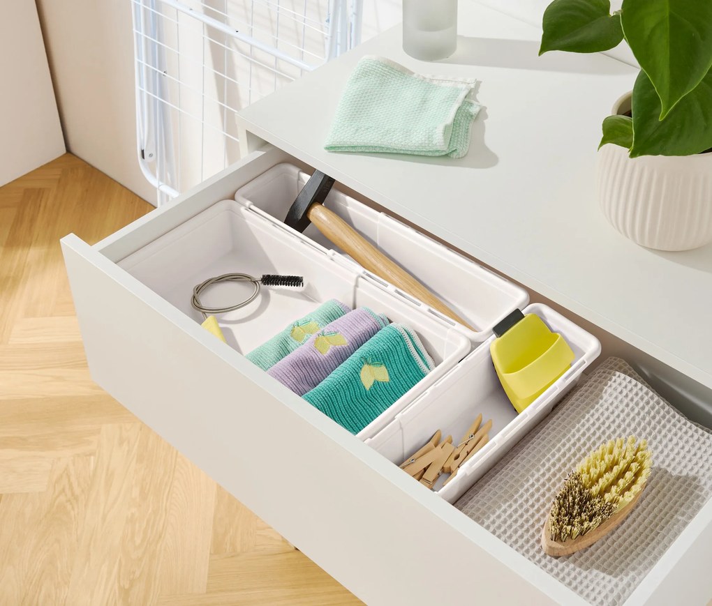 Výsuvné vložky do poličiek, 3 ks