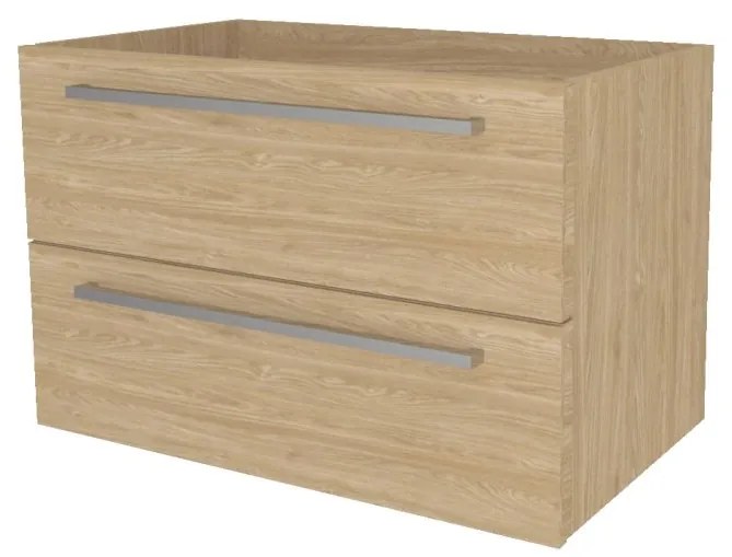 Mereo, Mereo Bino, kúpeľňová skrinka 81 cm, Multidecor, Dub olejovaný, MER-CN691SDUO1