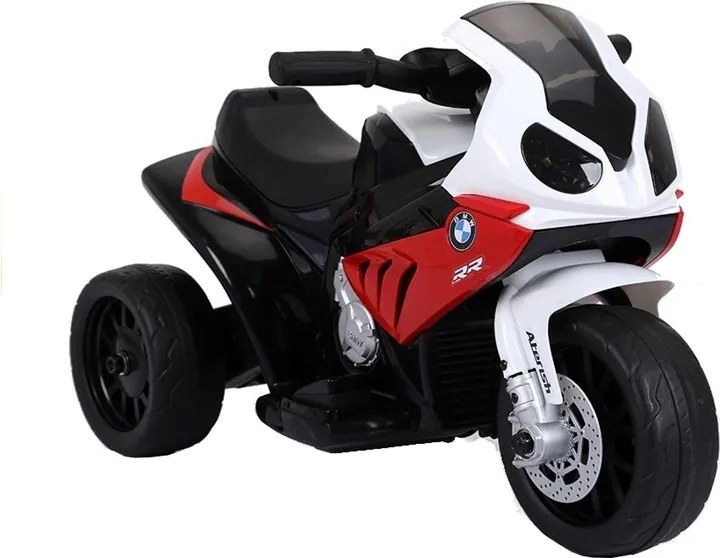LEAN CARS Elektrická trojkolka motorka BMW S1000RR, červená