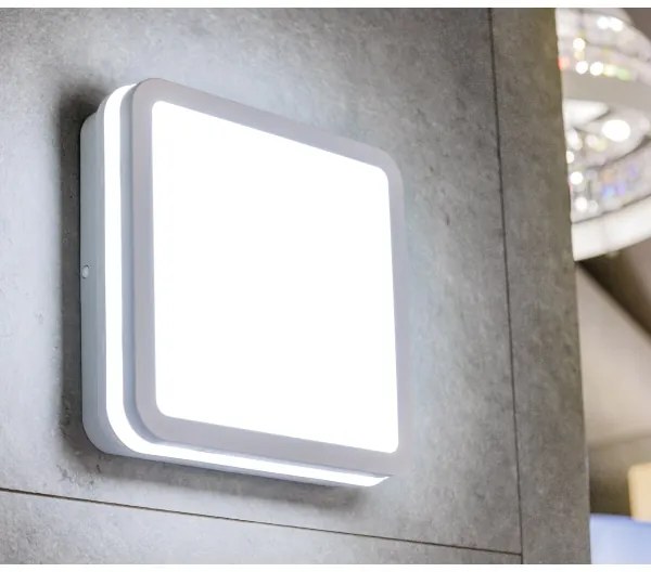 Kanlux 38781 - LED Vonk. sv. so senz. BENO 24/30W/230V 3000/3500/4000K IP65 biela