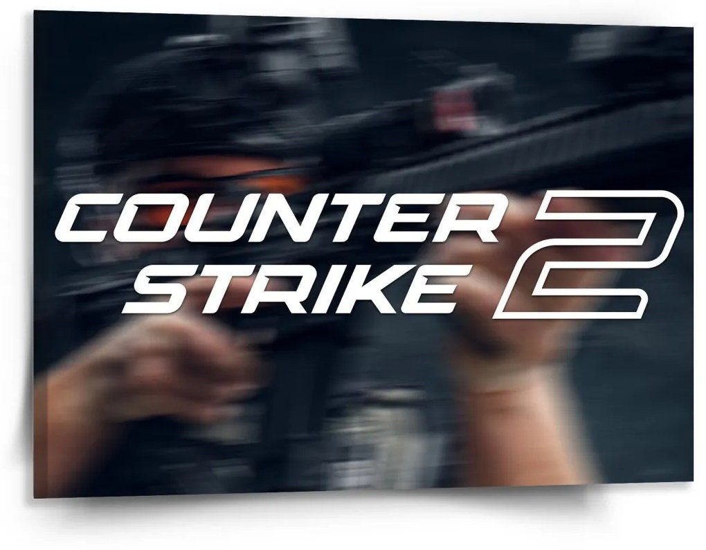 Sablio Obraz Counster Strike 2 Vojak 2 - 150x110 cm