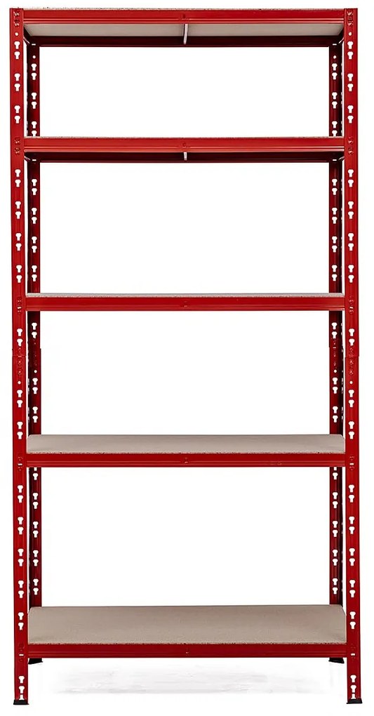 Balíček 3xSUPER EKO HIT - Policový regál Trestles RNDU-KUI 1800x900x600, nosnosť 875 kg, 5 políc Farba: čierna