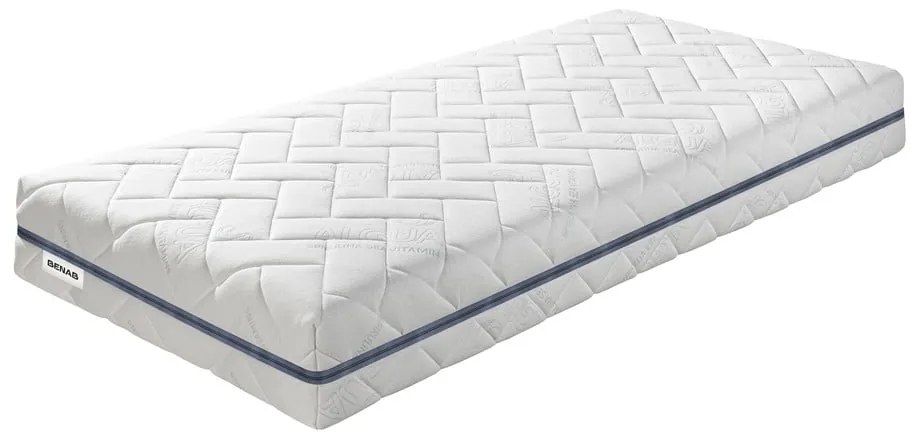 Tvrdý/stredne tvrdý penový obojstranný matrac 80x200 cm BonRelax HR BIO - BENAB