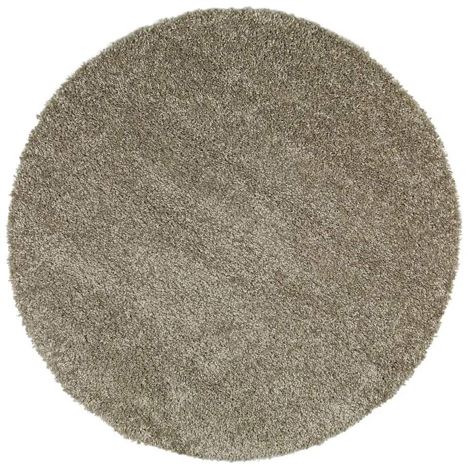 Sivý koberec Universal Aqua Liso, ø 80 cm