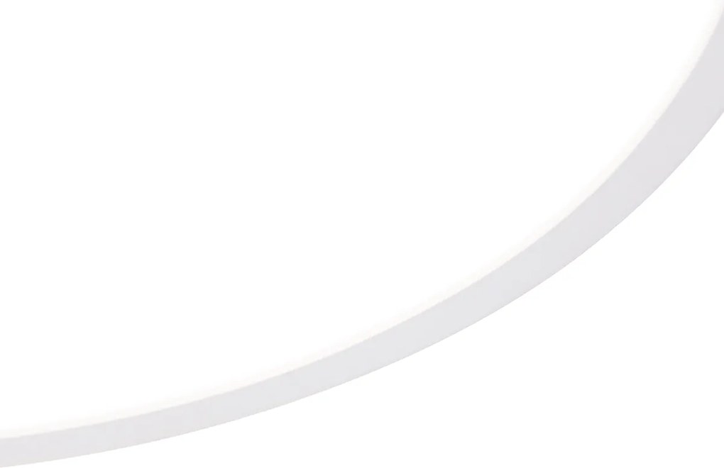 Inteligentné stropné svietidlo biele 40 cm vr. LED RGBW IP54 - Siem