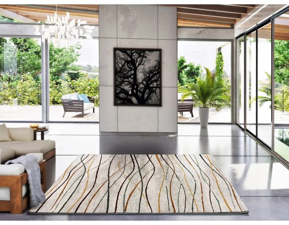 Béžový koberec Universal Dunia, 140 x 200 cm
