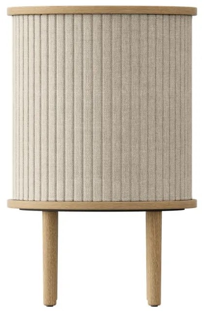 Okrúhly odkladací stolík z dubového dreva ø 38 cm Audacious – UMAGE