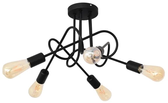 Detský prisadený luster OXFORD 5xE27/15W/230V