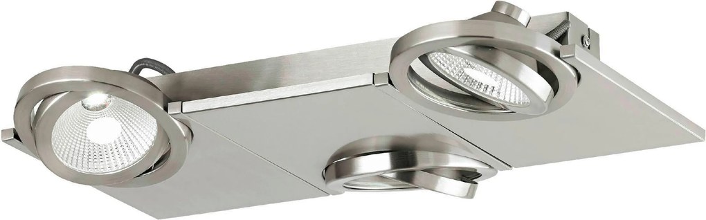 XXXLutz STROPNÉ BODOVÉ LED SVIETIDLO, 42/29/6 cm Eglo - Online Only bytové doplnky - 003348320101