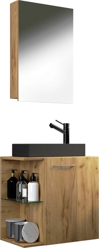 XXXLutz HOSŤOVSKÁ KÚPEĽŇA, dub medový, 52 cm MID.YOU - Online Only kúpeľne - 000657037701