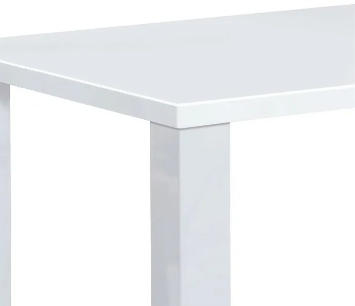 BONTEC Jedálenský stôl 160x90cm, mdf AT-3008 WT Farba: Biela