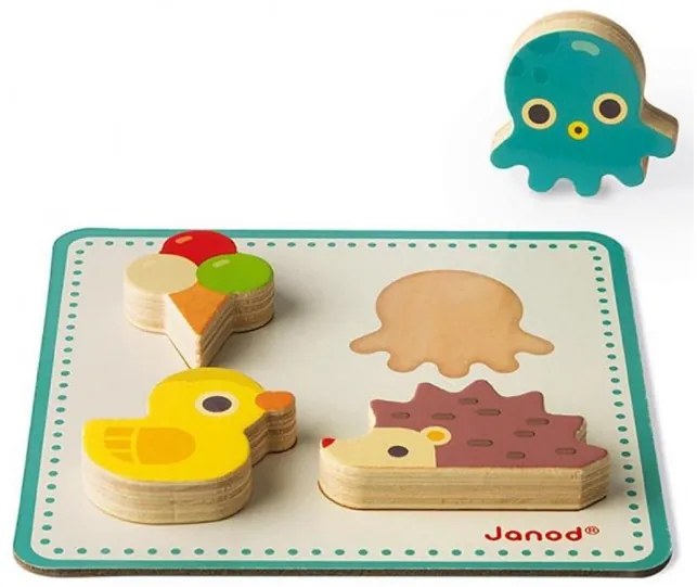 Drevené pexeso na senzorické vnímanie a priraďovanie