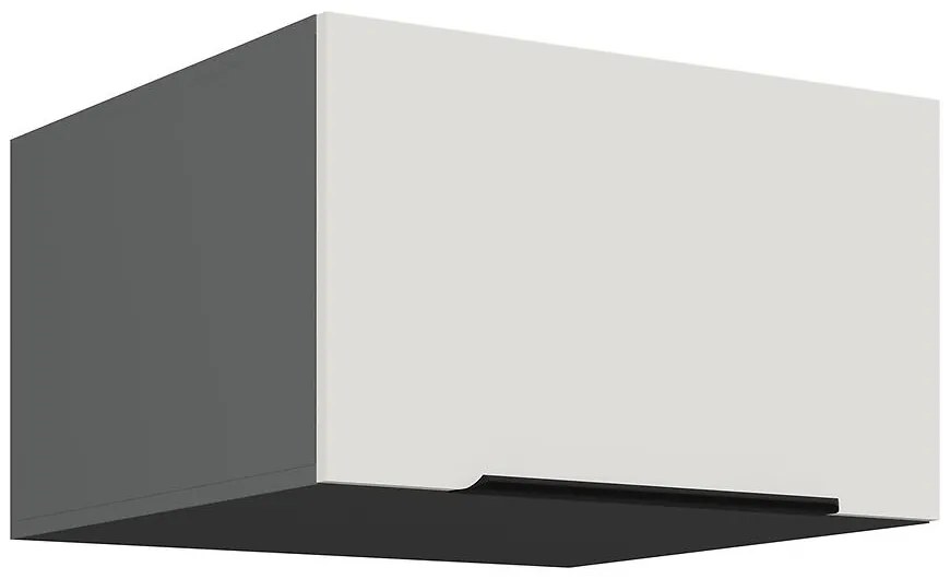 Kuchynská skrinka Aria-Wh/Ant Anti Fingerprint 60 Nagu-36 1f
