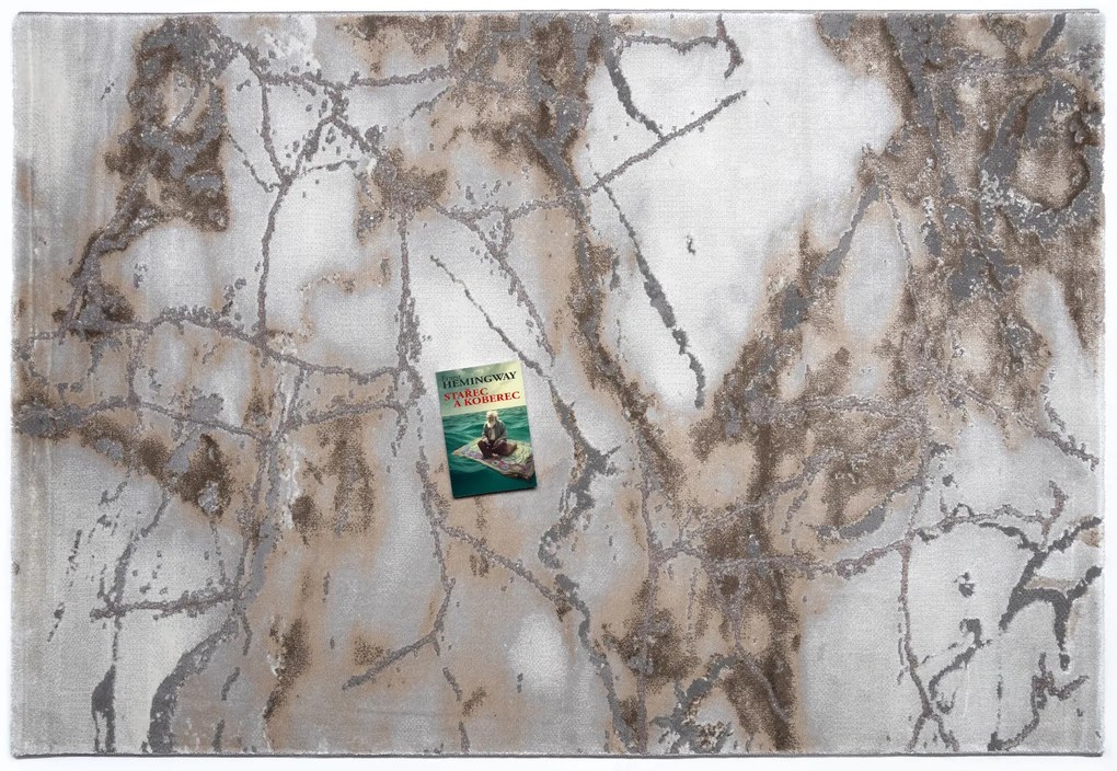 Medipa (Merinos), Kusový koberec Craft 23270-276 Beige, 200x290, béžová, obývacia izba