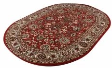Koberce Breno Kusový koberec PRACTICA ovál 59/CVC, červená, viacfarebná,160 x 230 cm