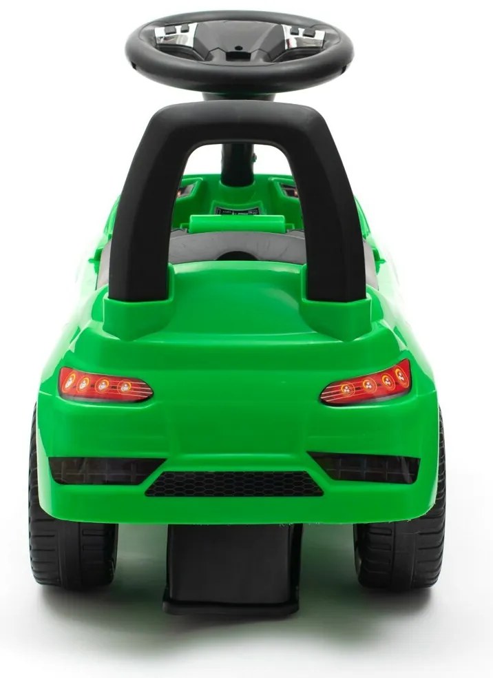 Detské odrážadlo so zvukom Baby Mix RACER zelené