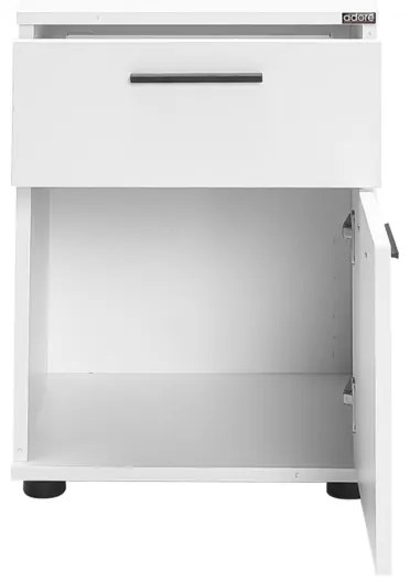 Nočný stolík 57x40 cm biela