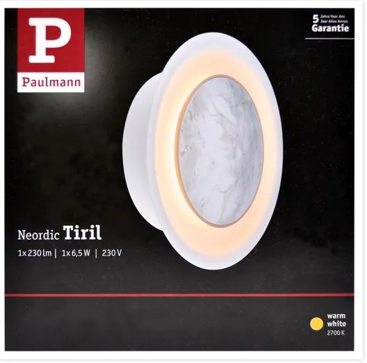 Paulmann 79700 - LED/6,5W Nástenné svietidlo TIRIL 230V