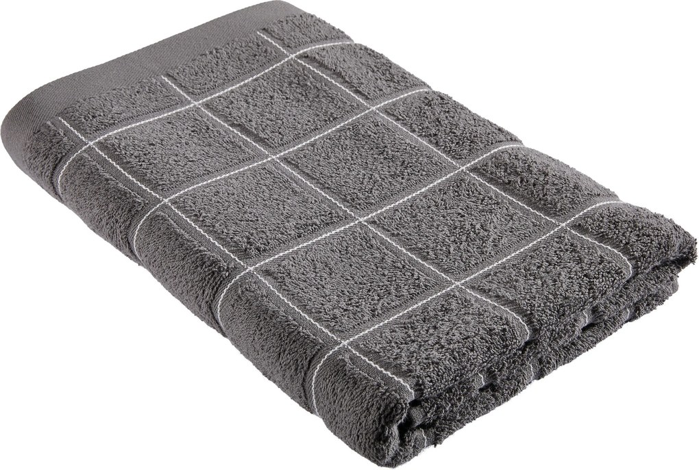 XXXLutz UTERÁK, 70/140 cm, antracitová Esposa - Kúpeľňový textil - 003002000705