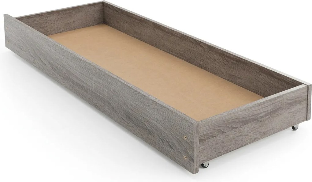 AKCIA Úložný box pod posteľ ELISA 200 cm, dub lanýž II. akosť