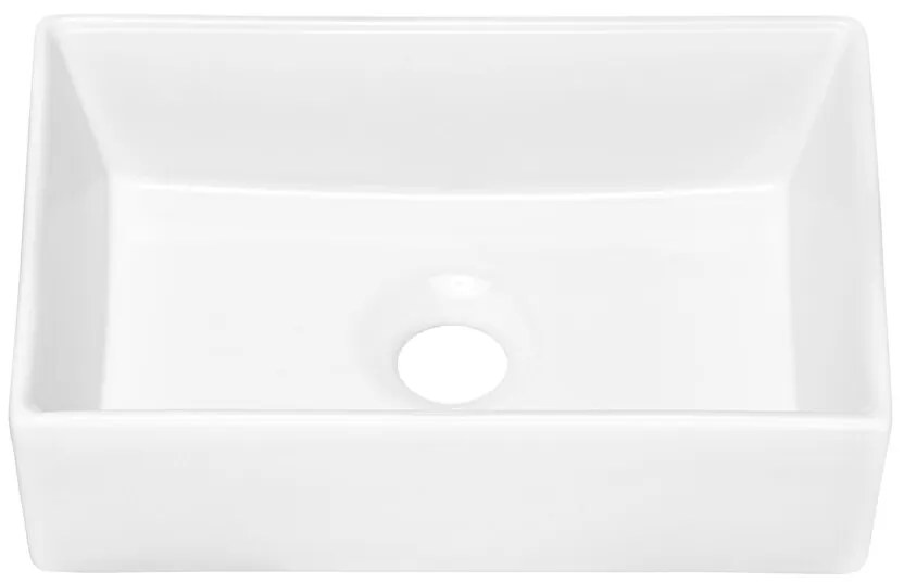 Sada umývadla na dosku a výpuste GAJA biela